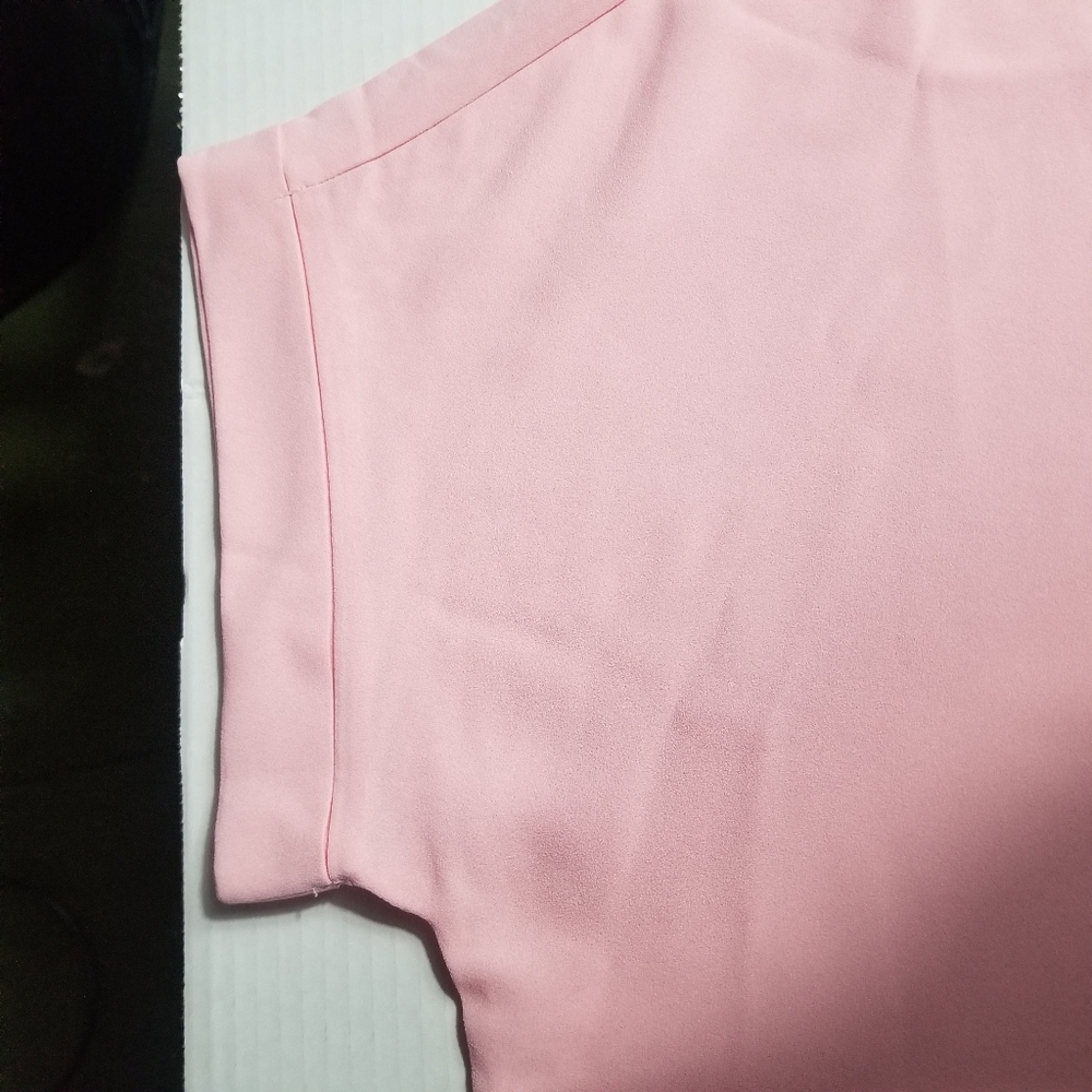 NWOT ZENANA OUTFITTERS WOMEN'S PINK BLOUSE SIZE XL - Picture 10 of 10